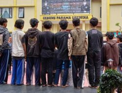 6 Remaja Jadi Tersangka Usai Terlibat Tawuran ‘Maut’ di Kota Bogor