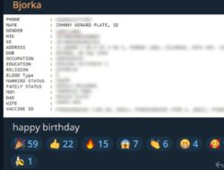 data pribadi menkominfo bocor