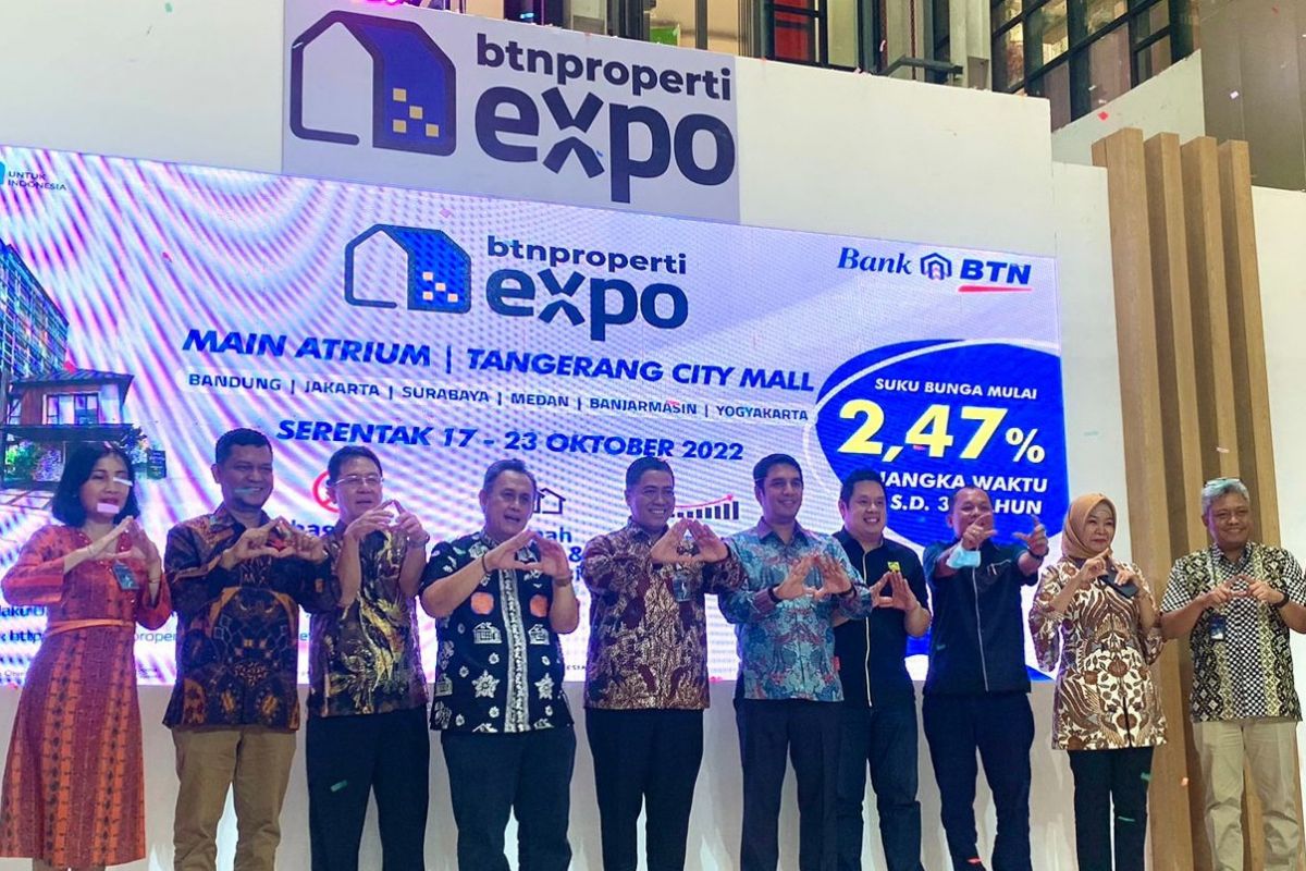 Pembukaan BTN Propersti Expo 2022.