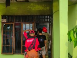Rumah di Kab Tangerang yang terbakar diduga karena korsleting listrik. (Foto: Istimewa)