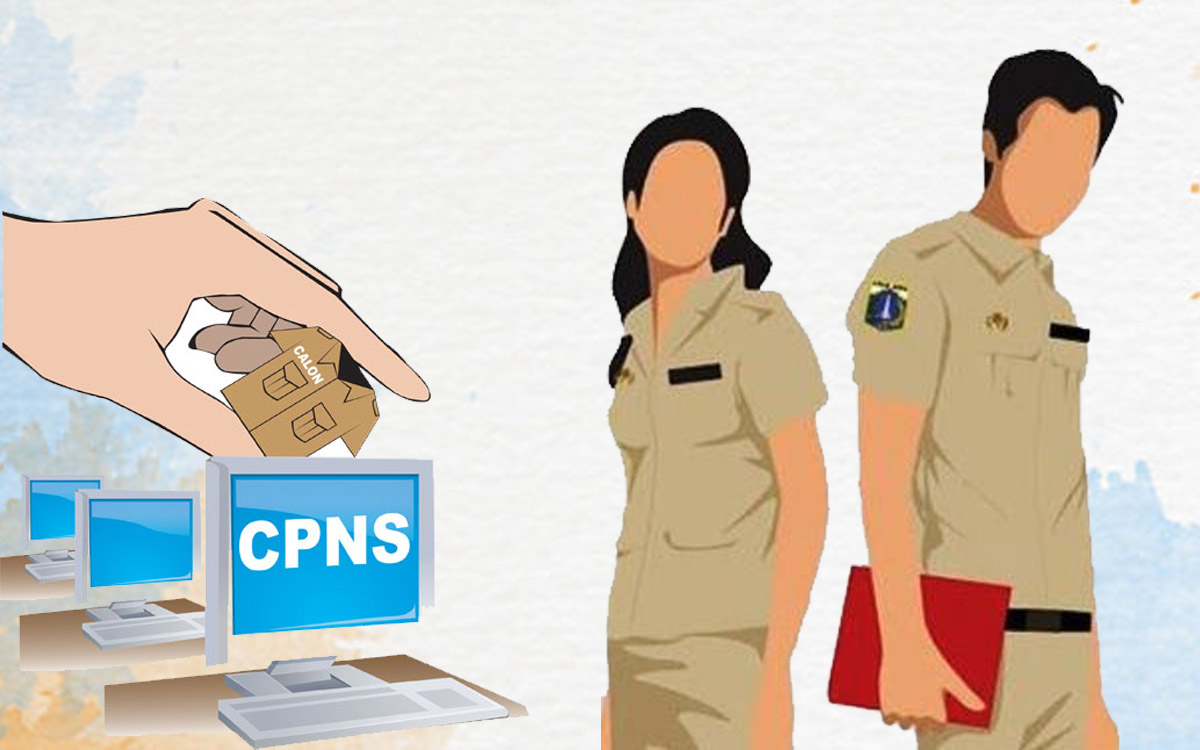 Ilustrasi rekrutmen CPNS