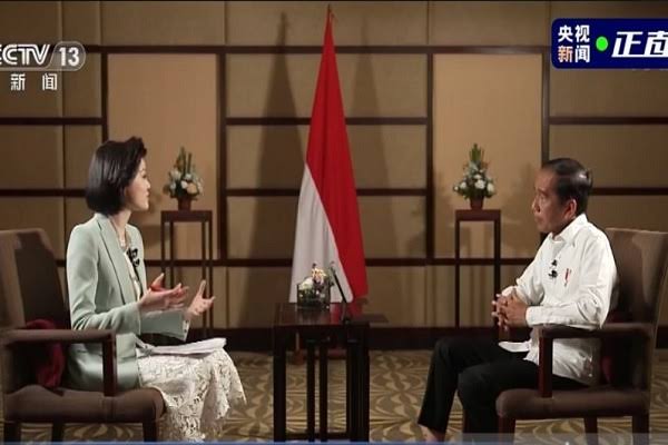 jokowi wawancara china
