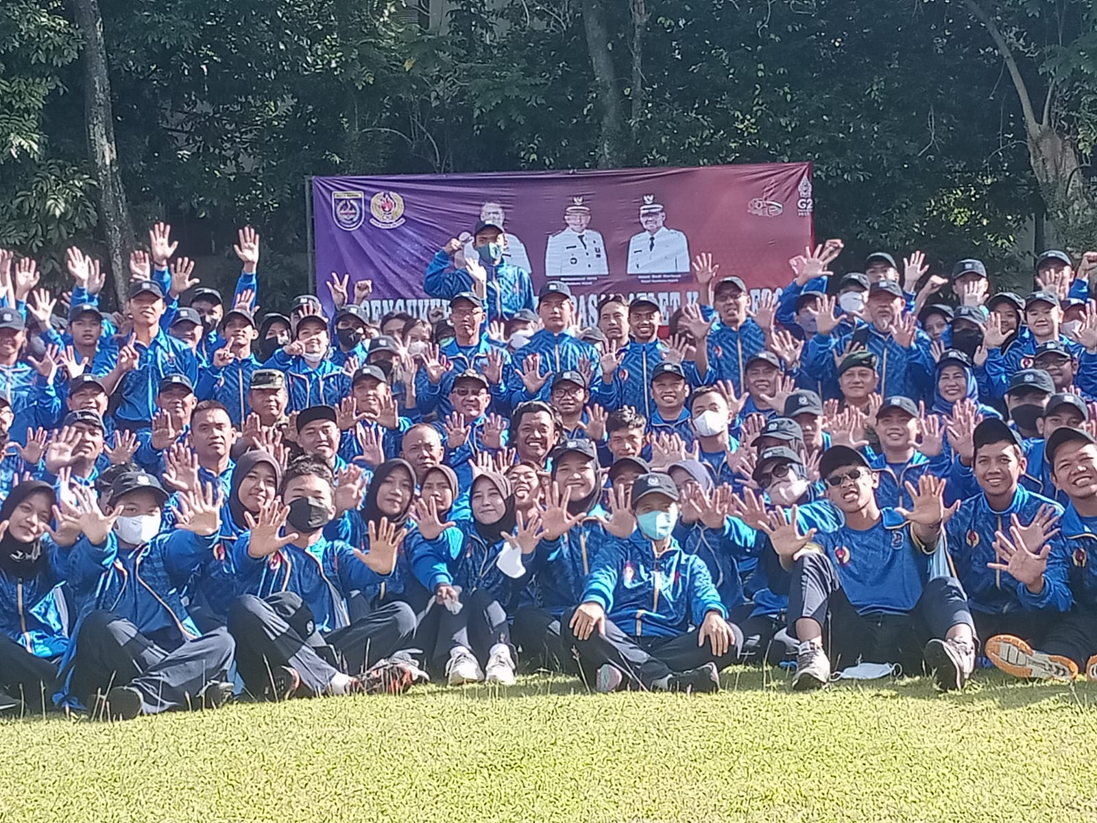 atlet KONI Kota Depok siap berlaga di Porprov XIV Jawa Barat (Irwan Supriadi)
