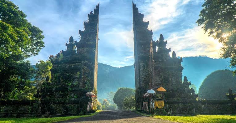 Salah satu tempat wisata di Indonesia