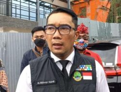 Ridwan kamil meminta warga waspada terhadap bencana
