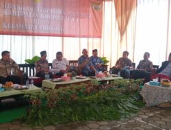 Reses masa sidang I (Satu) Dewan Perwakilan Rakyat Daerah (DPRD) Kabupaten Bogor daerah pemilihan (Dapil) I tahun 2021-2022, digelar di Kantor Kelurahan Pakansari, Kecamatan Cibinong. (Albin/Indonesiadaily.net)
