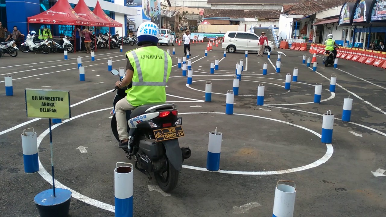 ujian praktik bikin SIM