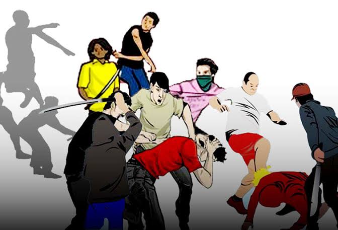 ilustrasi bentrokan pecah di kawasan modernland. (istimewa)