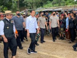 Presiden ke Cianjur lewat jalur darat (istimewa)