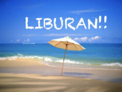 Liburan akhir tahun (ilustrasi)