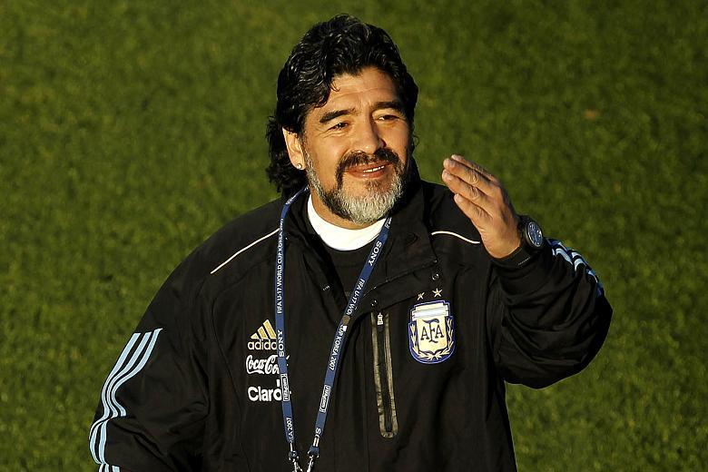 kondisi tubuh maradona