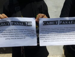 Aliansi Jurnalis Independen (AJI) menggelar aksi secara offline dan online di berbagai kota pada Minggu-Senin (4-5 Desember 2022). (istimewa)
