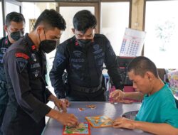 Bakti sosial diselenggarakan Angkatan ke-43 Tamtama Korps Brimob Polri. (Istimewa)