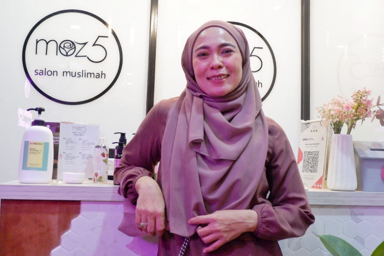 Founder dan CEO Moz5 Yulia Astuti. (Irwan Supriyadi)