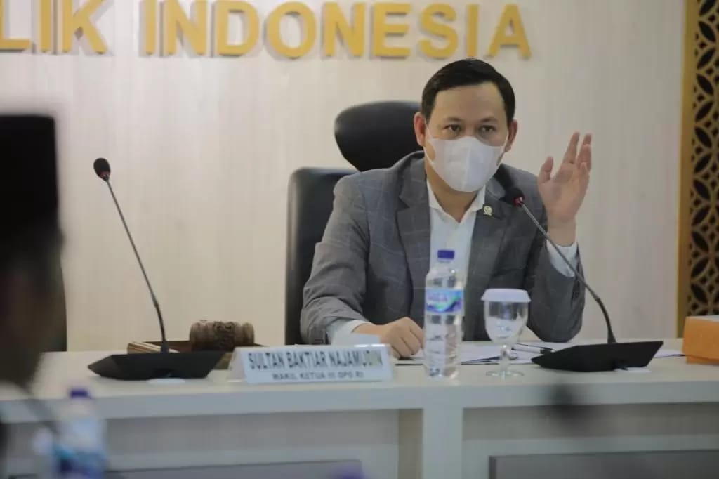 Wakil ketua Dewan Perwakilan Daerah (DPD) RI Sultan B Najamudin. (Istimewa)