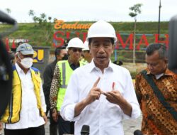 Presiden jokowi Resmikan bendungan ciawi (Aulia/indonesiadaily.net)