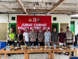 Ditresnarkoba Polda Metro Jaya saat menyambangi Depok. (Istimewa)