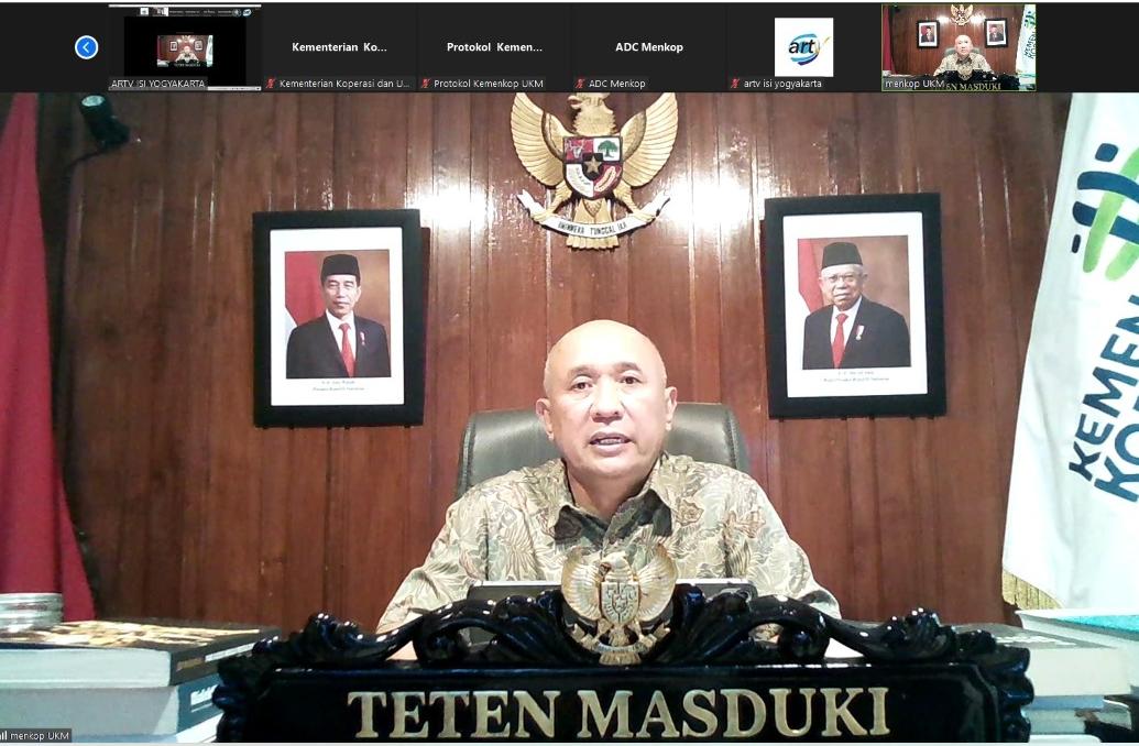 Menteri Koperasi dan UKM (MenKopUKM) Teten Masduki