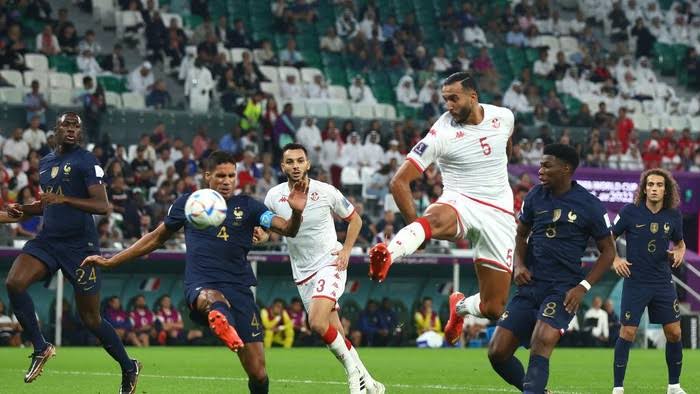 Piala Dunia 2022 prancis tunisia