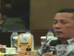 Bupati Meranti marah saat rapat kordinasi. (Istimewa)
