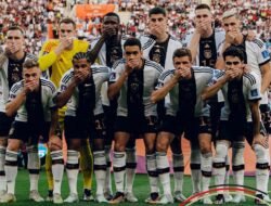Timnas jerman aksi tutup mulut