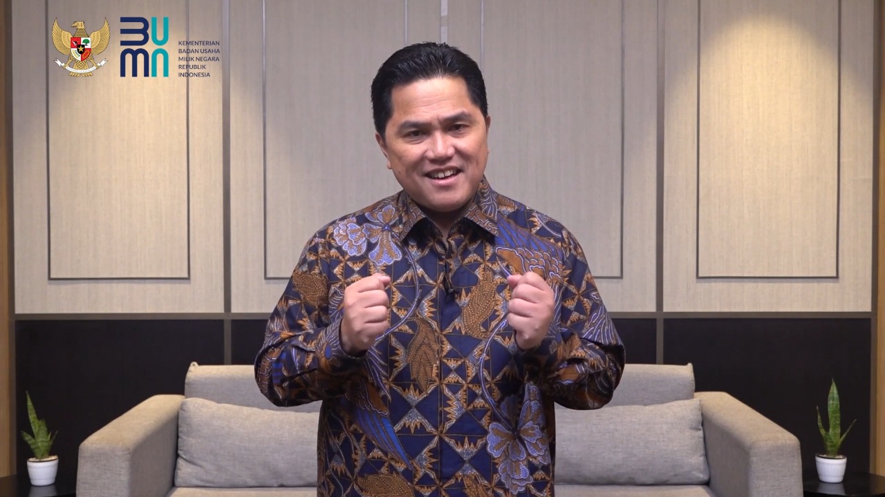 Menteri Badan Usaha Milik Negara (BUMN) Erick Thohir.