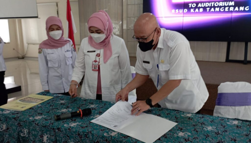 RSU Kabupaten Tangerang meraih akreditasi. (Istimewa)
