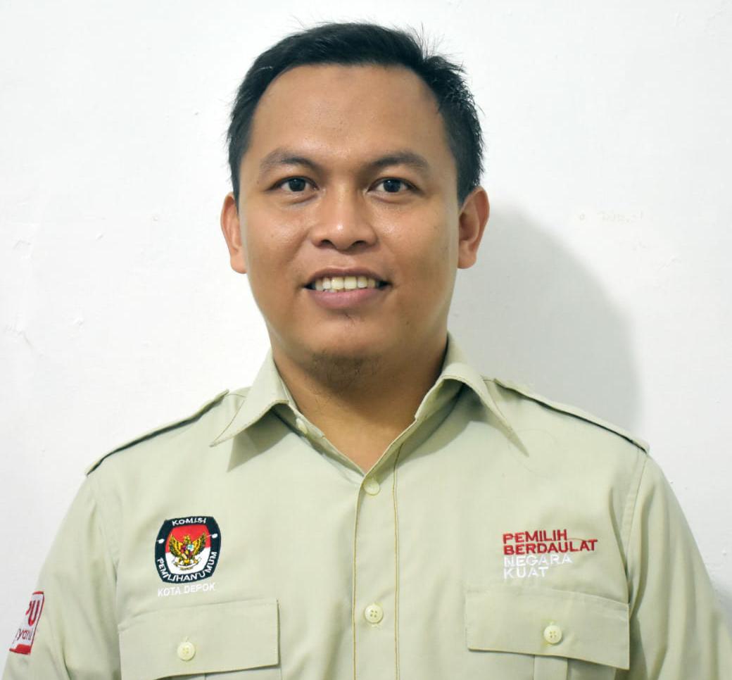 Kadiv Sosialisasi Partisipasi Masyarakat dan SDM KPU Kota Depok Jayadin. (Irwan Supriyadi)