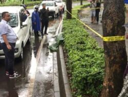 Penemuan mayat di pinggir jalan kabupaten Tangerang (Ihya/indonesiadaily.net)