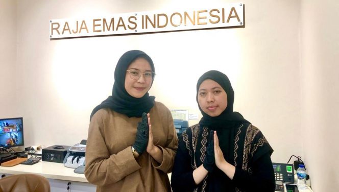 Toko Raja Emas Indonesia yang berada di Blok F Trade Center Pasar Kebon Kembang Lantai Dasar No.194, Kota Bogor. (Mutia/Bogordaily.net)