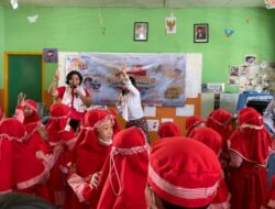 TK Islam Taman Firdaus mendapatkan hadiah di lomba Indihome Fun Competition 2023. (Ibnu/Bogordaily.net)