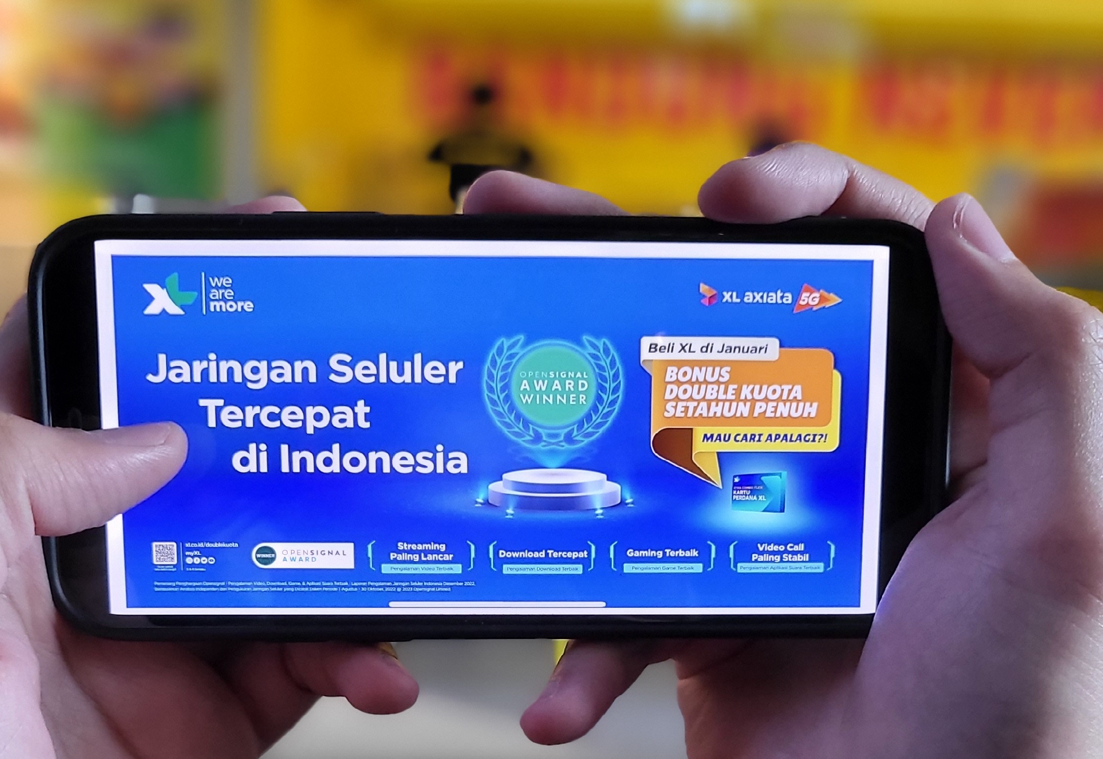 XL Axiata tahun baru