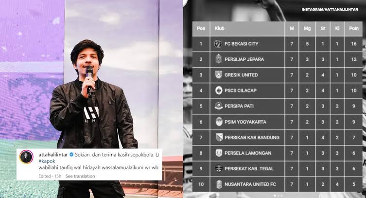 atta halilintar dan liga 2