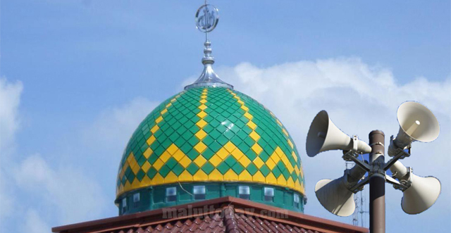 pengeras suara di masjid