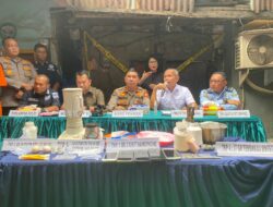 Mabes polri ungkap rumah produksi ekstasi