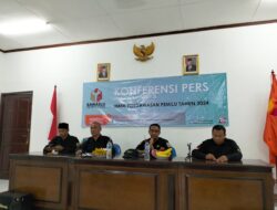 Bawaslu Depok memberikan keterangan soal Pantarlih Coklit. (Irwan Supriyadi/ Indonesiadaily.net)