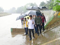 Presiden Jokowi ke Ciliwung
