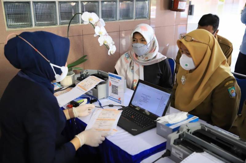 Badan Pendapatan Daerah (Bapenda) Kota Tangerang menggelar Pekan Panutan Pajak 2023. (Ihya/indonesiadaily.net)