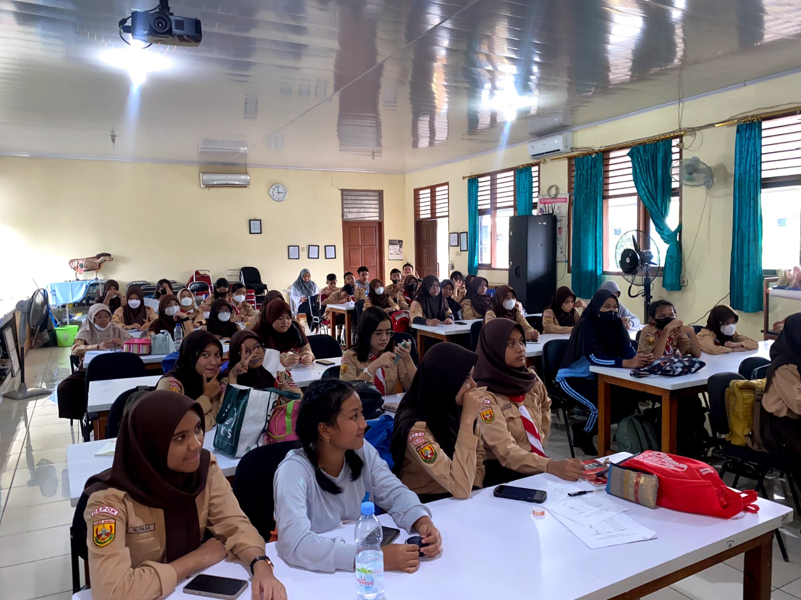 wartawan sekolah SMPN 7 Depok 2