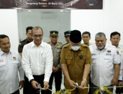 Peresmian gedung logistik KPU Tangsel (Istimewa/Indonesiadaily.net)