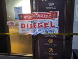 Tempat billiard di Tangsel disegel Satpol PP.(istimewa/indonesiadaily.net)
