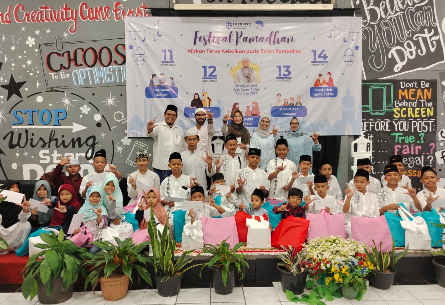 SMA Lazuardi festival ramadan 1
