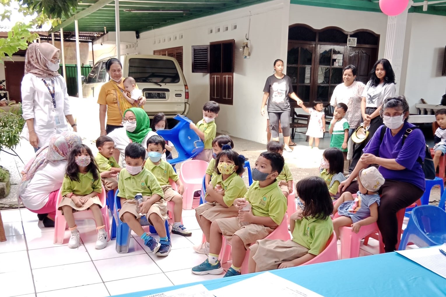 Sekolah Tunas Global imunisasi