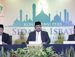 Sidang isbat idul fitri 2023
