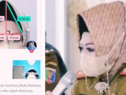 ketinggian jilbab reihana