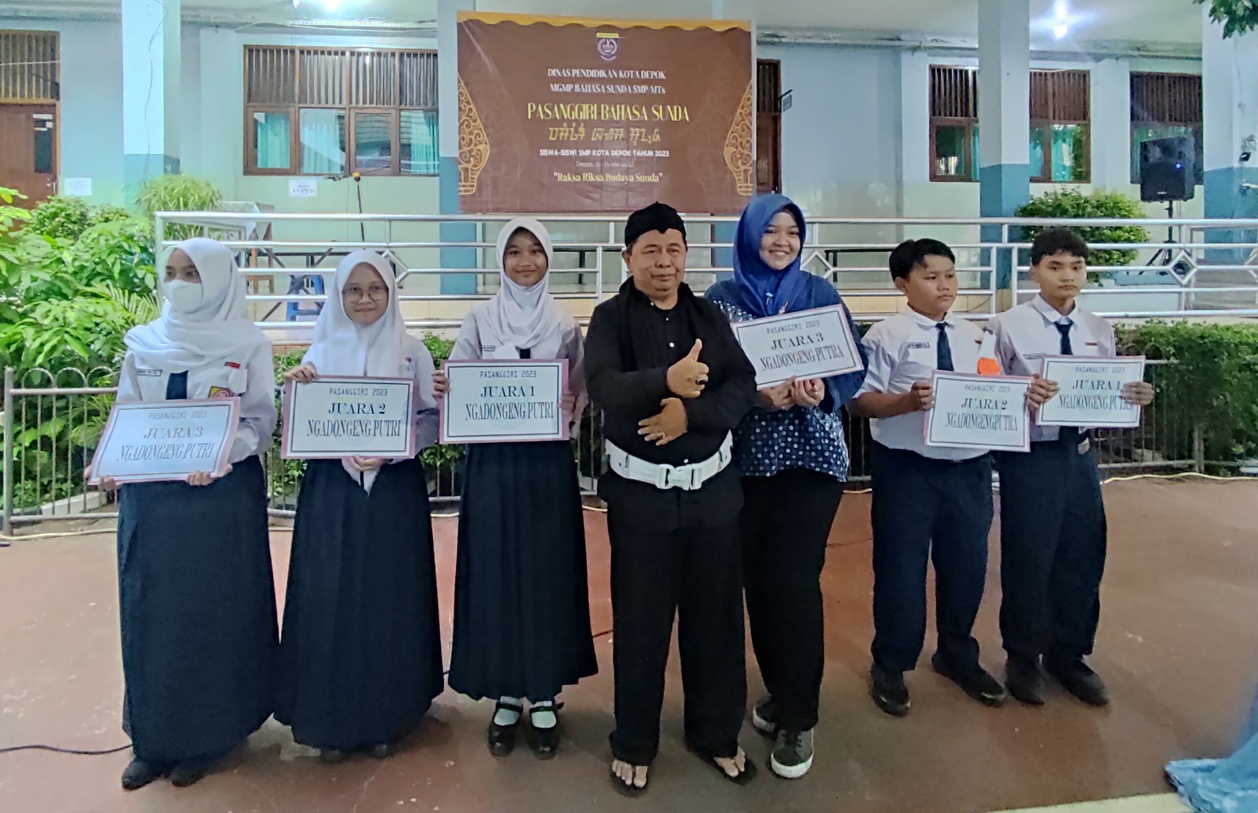 Juara pasanggiri kota depok 2023 2