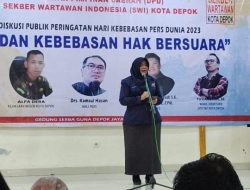 Eis Rahmawati di hari pers Eis Rahmawati di hari pers