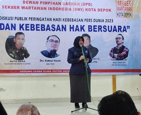 Eis Rahmawati di hari pers