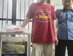 Tersangka pencuri kotak amal Depok