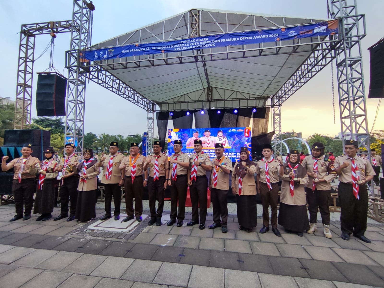 Pramuka depok penghargaan